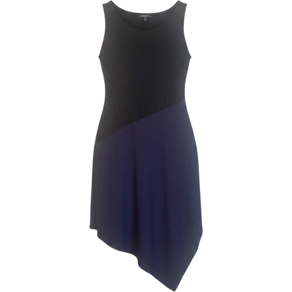 Eileen Fisher Tunic Dress Womens Medium Asymmetrical Quiet Luxury‎ Minimalist